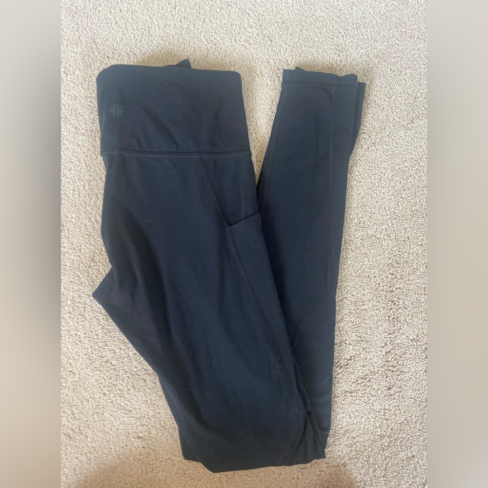 Athleta Leggings “Salutation Stash Tight”